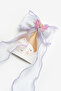 Girl's Automatic Buckle with Lilac Butterfly Figure - 2