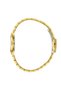30mm, Gold Color Steel Band Elegant Women Wrist Watch - 7
