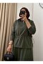 Diva Pike Fabric Skirt Suit Wide Fit Sweat-Skirt Suit - 3