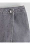 Esvab • Modern & Distinctive Stoned Girls' Jean Shorts Skirt - 3