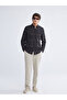 Regular Fit Long Sleeve Plaid Gabardine Men's Shirt - 2