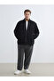 Esvab • Modern & Distinctive Stand Collar Men's Zippered Sweatshirt - 2