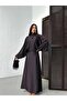 WOMEN'S SATIN LONG DRESS - 6
