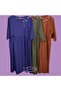 Midi Jalabiya with Soft Embroidery جلابيه ميدي بتطريز ناعم - 3