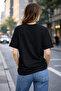 Lady Patron Printed 100% Oversize T-Shirt T-Shirt Casual Comfortable - 2