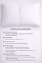 2 Pieces Quilted 100% Liquid Waterproof Pillow Mattress Covers 50X70 Size with Cover - 2