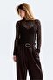 Belted trousers
