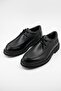 100% Genuine Leather Black Casual Comfortable Classic Men's Shoes Luass28Al0043