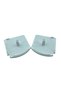 Closed Case Curtain Square Stopper Small Box White Cover Set - 6