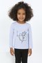 Baby Girl Printed Crew Neck Long Sleeve T-Shirt - 4
