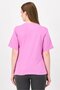 Women Sportswear Fit Short Sleeve Outdoor T-shirt, Purple - 3