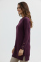 Patterned Tunic N3288 Claret Red - 3