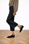 Angel Black Suede Heelled Shoes - 3