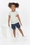 Baby Girl Printed Crew Neck Short Sleeve T-Shirt - 7