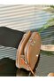 Women's Bag with Cover Detail, Three Compartments, Crossbody, Width: 20 Cm, Length: 17 Cm, Width: 8 cm - 3