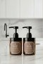 Set of 2 Amber Glass Soap Dispensers 220ml - Dishwashing Liquid Dispenser and Liquid Soap Dispenser Bottle 220Hdcc - 5