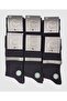 Bamboo Men's Socks Black 6 Pairs Boxed