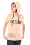 Boy's Printed Hooded Short Sleeve T-Shirt - 2