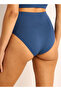 High-Waist High-Leg Ribbed Briefs - 2