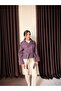 Women's Stand Collar Epaulet Short Trench Coat - 6