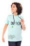 Boy's Printed Hooded Short Sleeve T-Shirt
