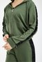 Hooded Black Tracksuit Set with Sequin Detail / Black Sequin Detailed Tracksuit Set - 5