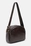 Women's Brown 3-Compartment Quality Lined Daily Crossbody and Shoulder Bag - 5