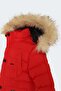 Winter Waterproof Modern Unisex Children's Coat Red Coat - 5