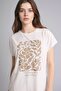 Crew Neck Floral Short Sleeve T-Shirt G8804Ax26Sp - 3