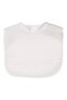 Plain 2-Piece Baby Bib - Ecru - 3