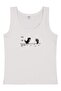 White-Grey 2-Piece Undershirt Set for Boys 2-10 Years - Standard 4-5 Years - 4