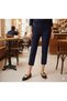 (Ayem) Buckle Detailed Casual Women's Flat Shoes Black - 3