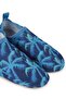 Palm Tree Printed Soleless Sea Shoes - Navy Blue - Sizes 31-35 - 4