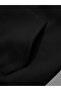 Women's Printed Hooded Top and Bottom Oversize Black/Grey Tracksuit Set - 4