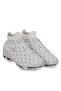 Men's Artificial Turf Football Shoes, Lightweight and Comfortable Design, Synthetic Leather White