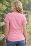 V-Neck T-Shirt Women's Comfort Fit Por Favor Printed T-Shirt - 2