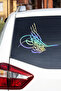 Ottoman Tughra Sticker Foil - Hologram - 27.5 X 32 cm