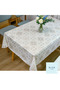 Tablecloth with Pvc Lace Appearance, Easy to Clean, Non-Slip, Liquid-Proof, Without Holes. - 3