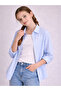Girls’ Oversized Striped Shirt – Button-Down with Chest Pocket - 2