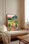 One Piece Wooden Framed Painting Tk3001