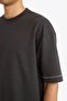 Cotton Loose Fit Breathable Fabric T-Shirt C0147Ax26Sp - 4