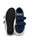 Children's Unisex Navy Blue Rubber Sole Comfortable Fit Double Velcro Shoes - 4
