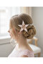 Pink Flower Model Bride Hairpin and Groom Boutonniere-Comb Clip-Hair Accessory - 5