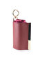 Satin Fabric Foldable Roll Practical Snap Fastener Capsule Shopping Grocery Beach Pocket Hand/Arm Bag Burgundy K004 - 3