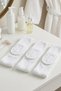 Set of 3 Adjustable Velcro Towel Headbands - 100% Cotton Makeup, Grooming, and Spa Headbands - 2