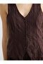 Nevavm V-Neck Textured Women's Pajama Set with Difference - 3