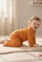 100% Cotton Unisex Baby 2-Piece Set - Reportable Fabric Organic Texture Bottom and Top Set - 5