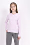 Girl's Crew Neck Long Sleeve T-Shirt - 2