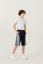 Garni Piece Double Leg 4-Stripe Boys' Shorts - 3