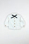 2-Piece Long Sleeve Men's Suit with Ribbon Bow Tie and Salopet - 4